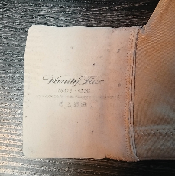 Vanity Fair Beautiful Benefits Full Figure Contour Bra 42DD - Picture 14 of 14